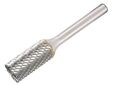 Solid Carbide Bright Rotary Burr - Cylinder with Endcut 16 x 6mm
