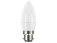 LED BC (B22) Opal Candle Non-Dimmable Bulb, Warm White 250 lm 3.3W