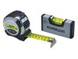 PowerBlade™ II Pocket Tape 5m/16ft (Width 27mm) with Mini Level