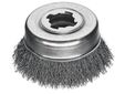 X-Lock Crimped Cup Steel Brush 85mm Non Spark