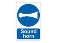 Sound Horn  - PVC Sign 200 x 300mm
