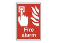 Fire Alarm - PVC Sign 200 x 300mm