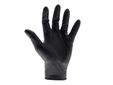 Black Heavy-Duty Nitrile Disposable Gloves Medium Size 7 (Box of 100)