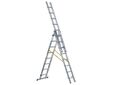 D-Rung Combination Ladder 3-Part 3 x 8 Rungs
