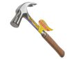 E24C Curved Claw Hammer - Leather Grip 680g (24oz)