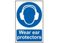 Wear Ear Protectors - PVC Sign 200 x 300mm