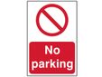 No Parking - PVC Sign 200 x 300mm