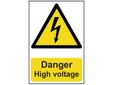 Danger High Voltage - PVC Sign 200 x 300mm