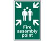 Fire Assembly Point - PVC Sign 200 x 300mm