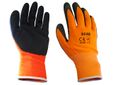 Hi-Vis Orange Foam Latex Coated Gloves - M (Size 8)