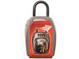 5414E Portable Shackled Combination Reinforced Security Key Lock Box