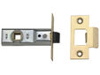 Tubular Mortice Latch 2648 Polished Brass 64mm 2.5in Box