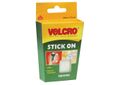 VELCRO® Brand Stick On Squares 25mm White (Pack 24)