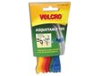 VELCRO® Brand ONE-WRAP® Reusable Ties (5) 12mm x 20cm Multi-Colour