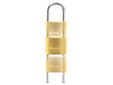 Solid Brass 50mm Padlock with Adjustable Shackle