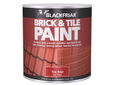 Brick & Tile Paint Matt Red 250ml