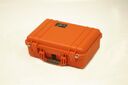 Peli 1500 Case with foam, Orange