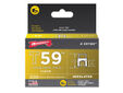 T59 Insulated Staples Clear 6 x 8mm (Box 300)