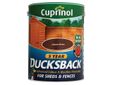 Ducksback 5 Year Waterproof for Sheds & Fences Autumn Brown 5 litre