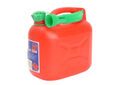 Leaded Petrol Can & Spout Red 5 litre