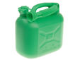 Unleaded Petrol Can & Spout Green 5 litre