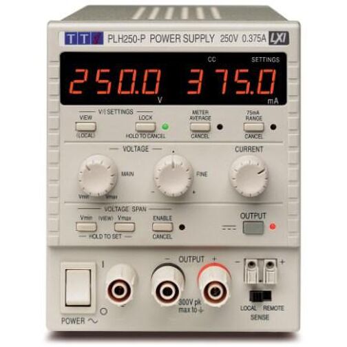 Plh250p High Voltage Dc Bench Power Supply Bench Tracklink