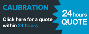 Calibration, click here for a quote within 24 hours